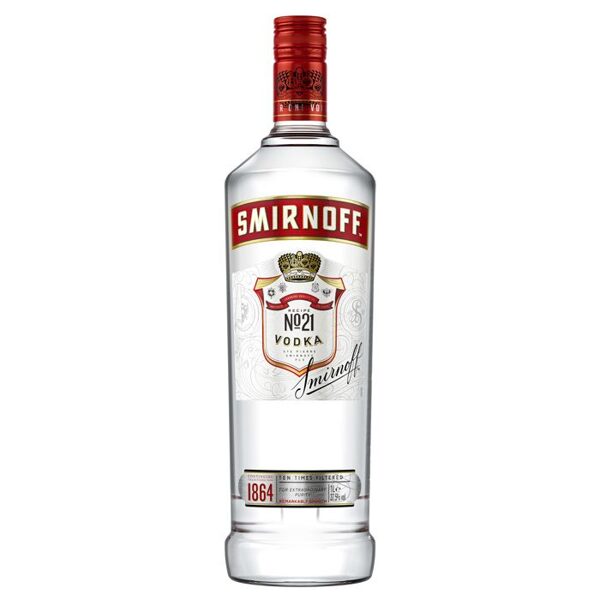 Smirnoff Red 1L, Alc.: 40%